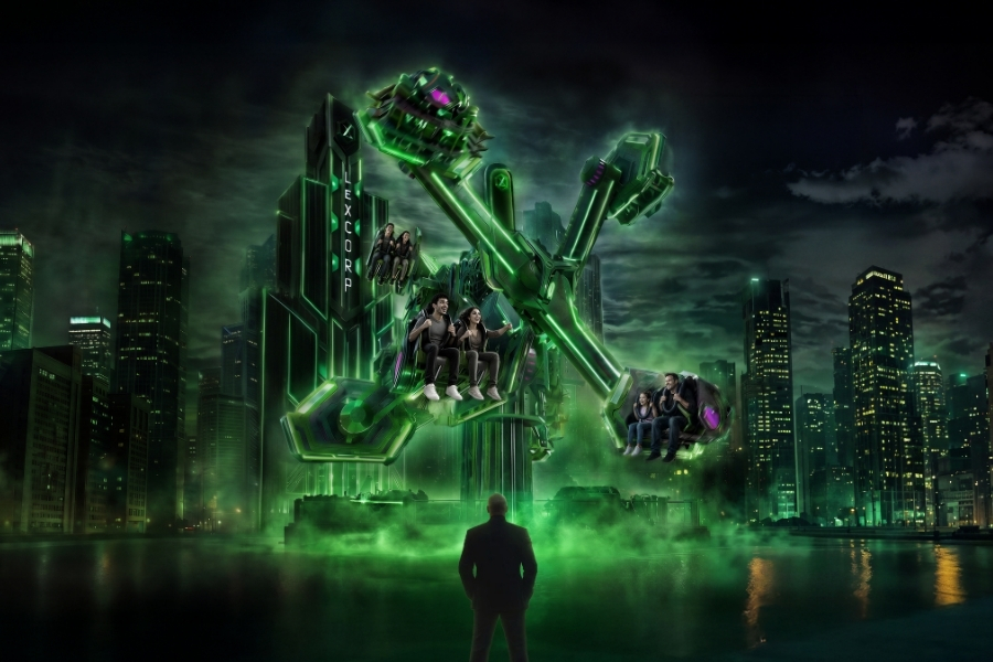 Kryptonite Collider at Warner Bros, Yas Island