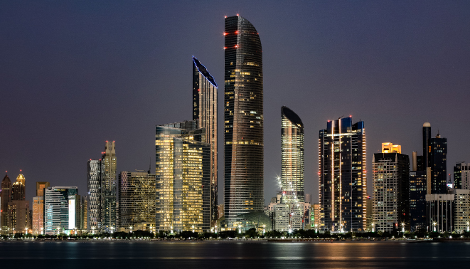 Abu Dhabi skyline